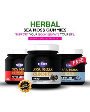 Buy 2 Get 1 FREE – Floret Herbal Sea Moss Gummies Bundle